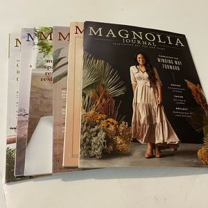 MAGNOLIA JOURNAL (Set of 6) MAGAZINES